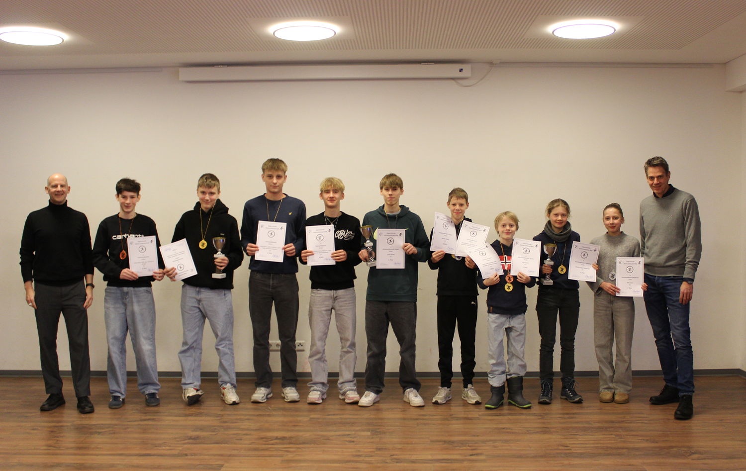 Jetzt gibt’s die Pokale!