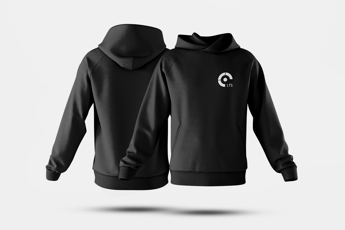 LTS Kids Organic Hoodie 140/146 Schwarz